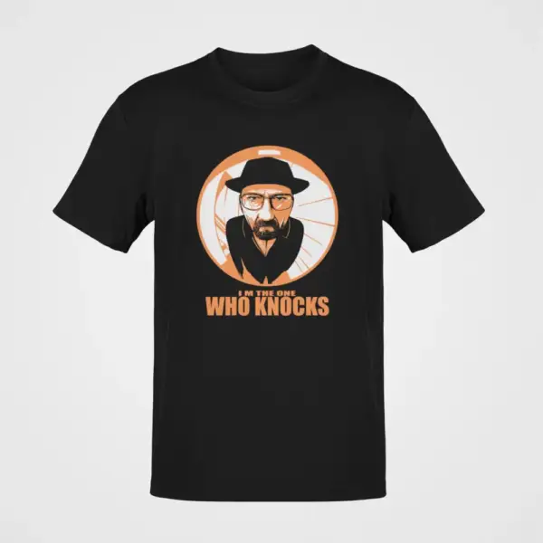 Breaking Bad Heisenberg Who Knocks Black T-Shirt