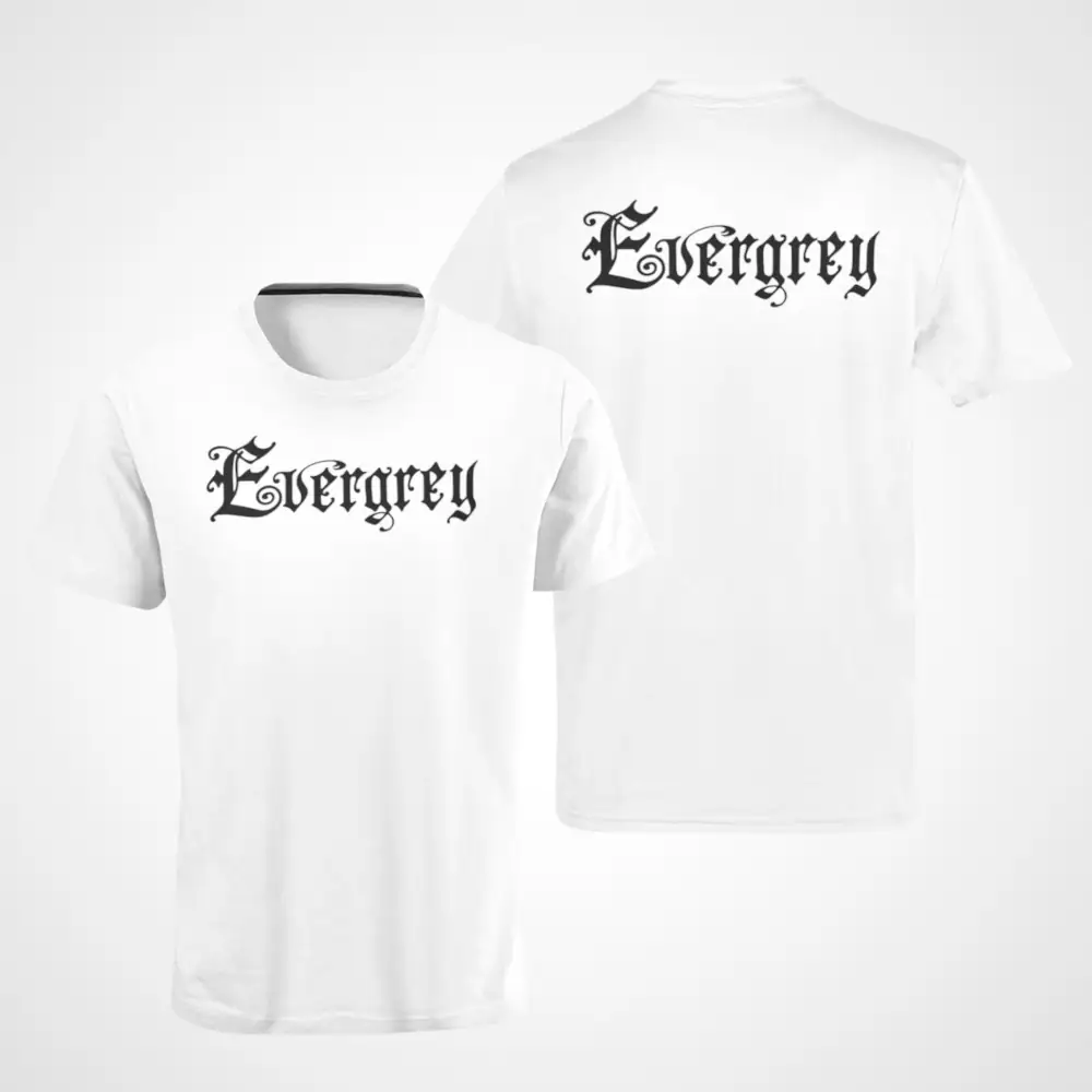 Evergrey T-Shirt, Evergrey Logo White T-Shirt