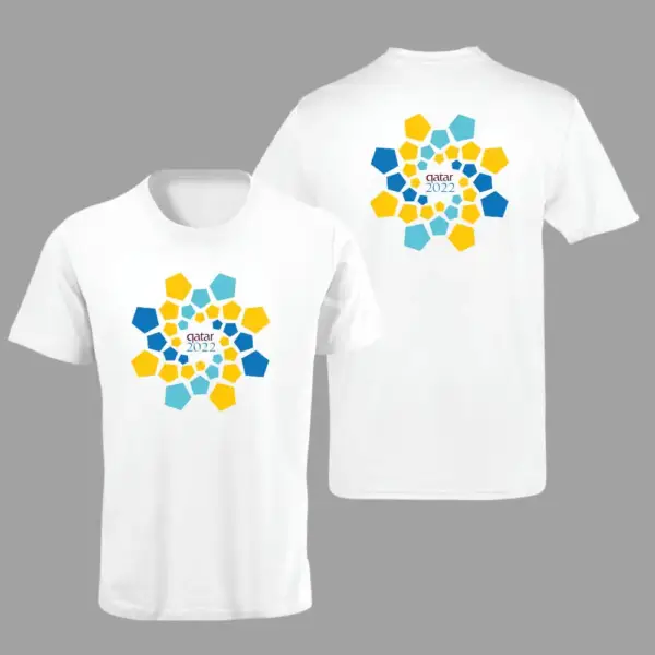 FIFA 2022 World Cup Official Logo White T-Shirt