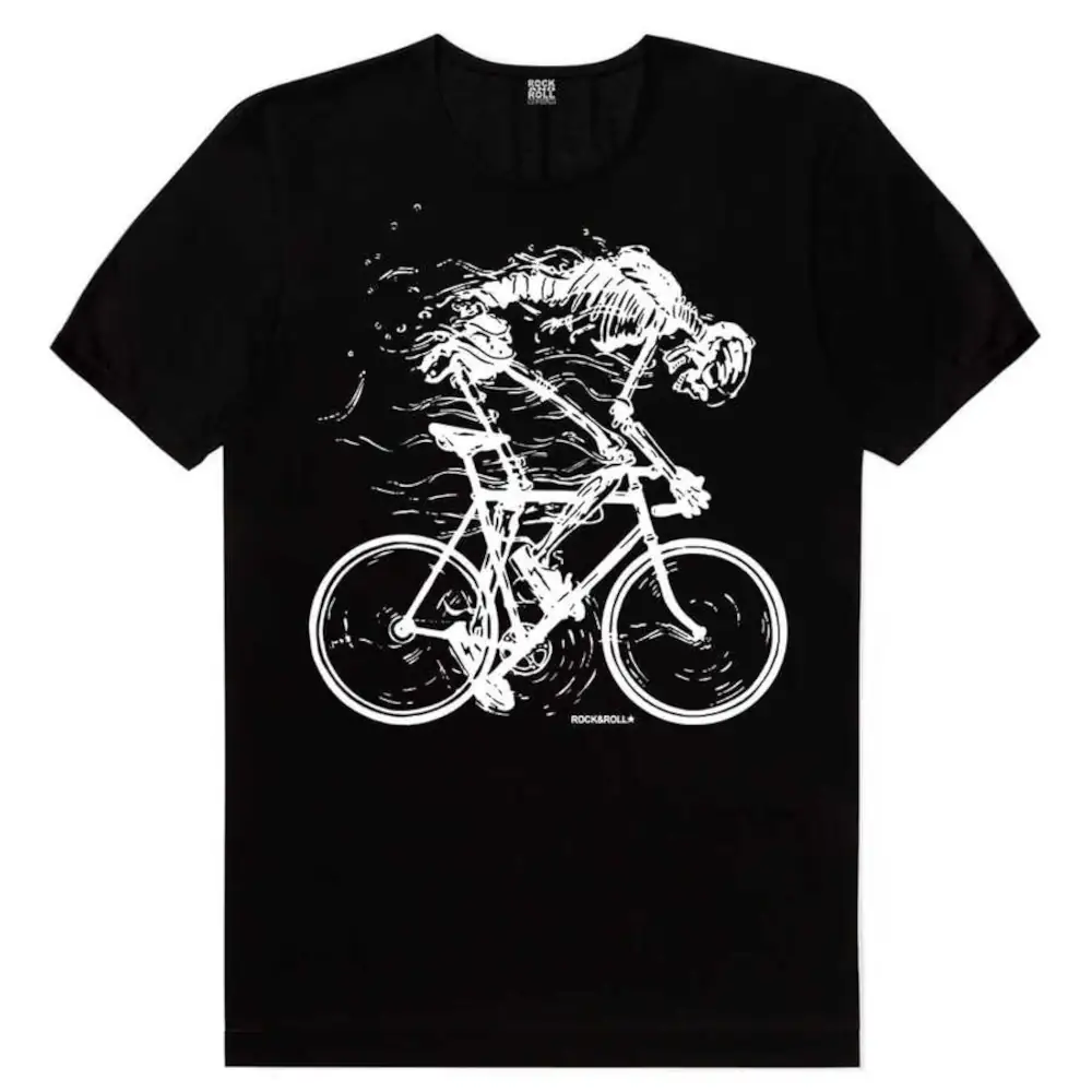 Faster Short Sleeve Men's Black T-shirt