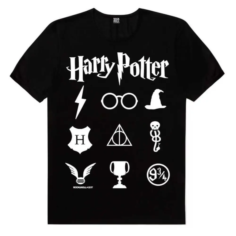 HP Symbols Black Short Sleeve T-Shirt