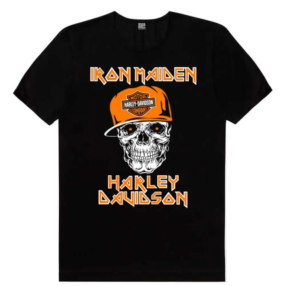 Iron Moto Short Sleeve Men's Black T-shirt