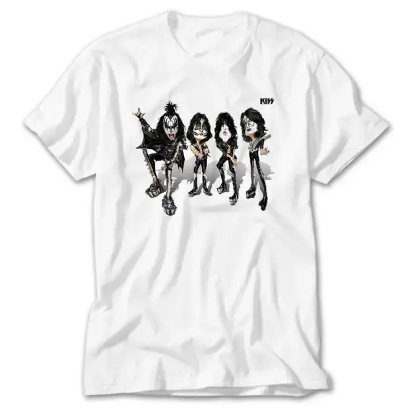 Kiss Cartoon T-Shirt