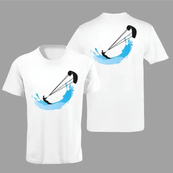 Kite Surfer White T-Shirt