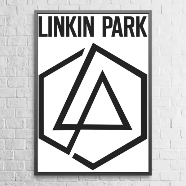 Linkin Park Poster, Linkin Park Logo Wall Poster