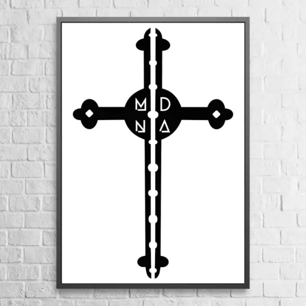 Madonna Poster, Madonna Logo Wall Poster