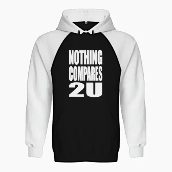 Nothing Compares 2 U Hoodie, Nothing Compares 2U Raglan Sweatshirt - Image 2