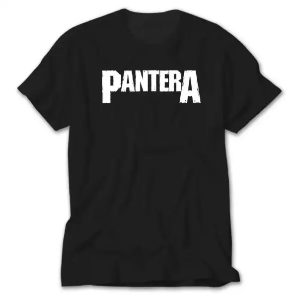 Pantera Logo Black T-Shirt