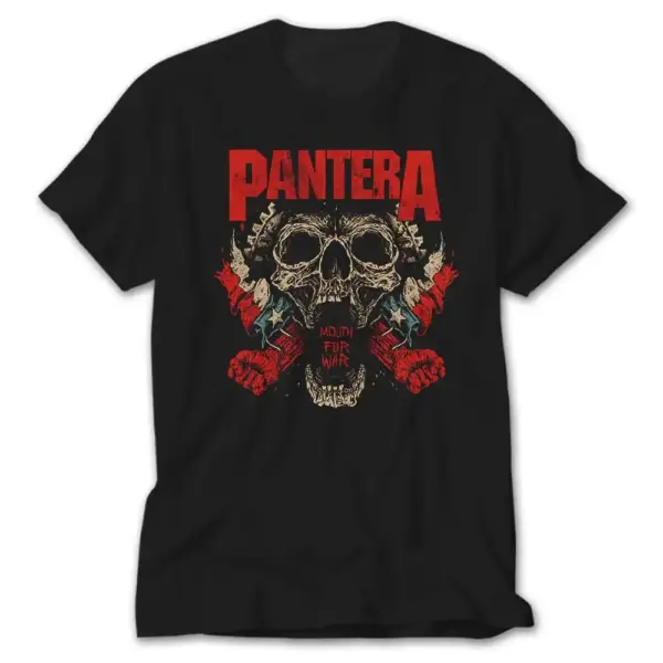 Pantera Mouth for War Black T-Shirt