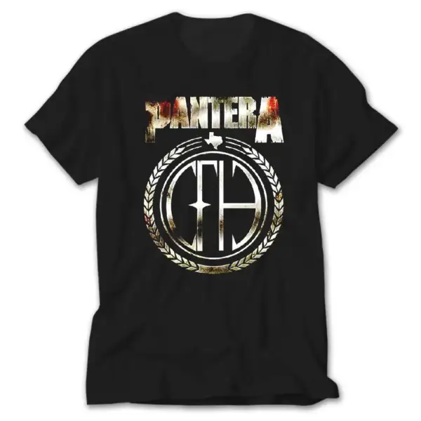 Pantera Silver Since Black T-Shirt