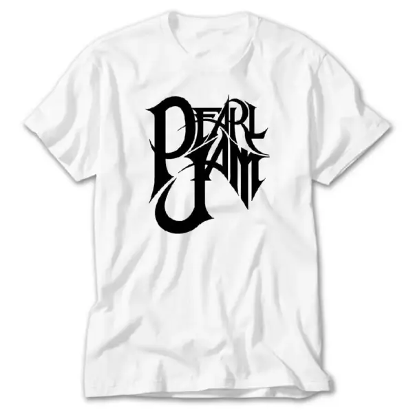 Pearl Jam Retro White T-Shirt