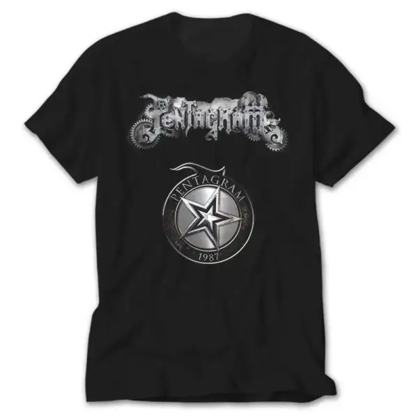 Pentagram 1987 Black T-Shirt