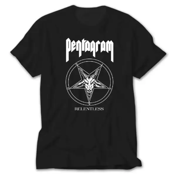 Pentagram Relentless Black T-Shirt