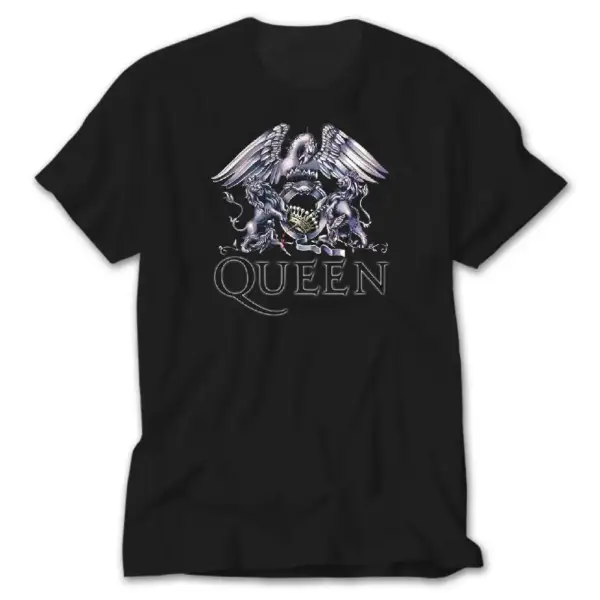 Queen Crown Black T-Shirt