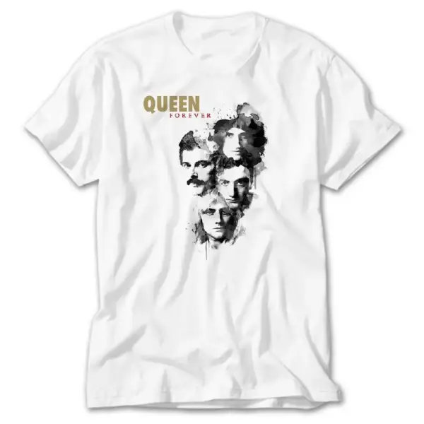 Queen Forever White T-Shirt
