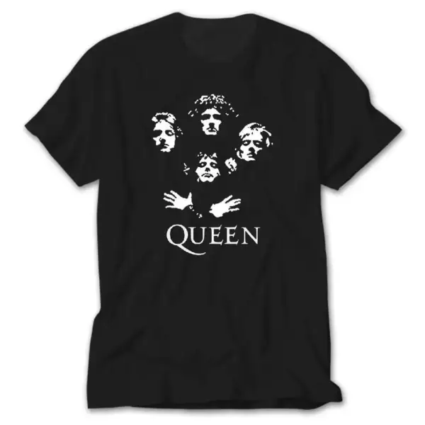 Queen Group Black T-Shirt