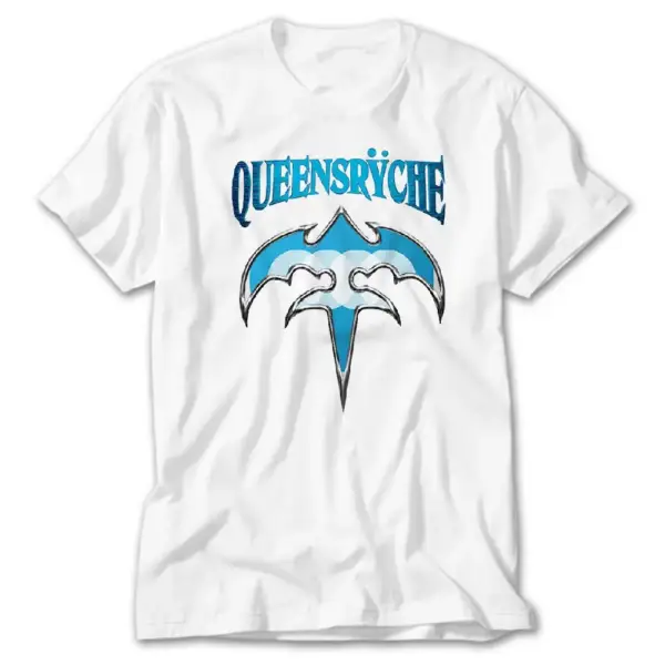 Queensrÿche Blue White T-Shirt