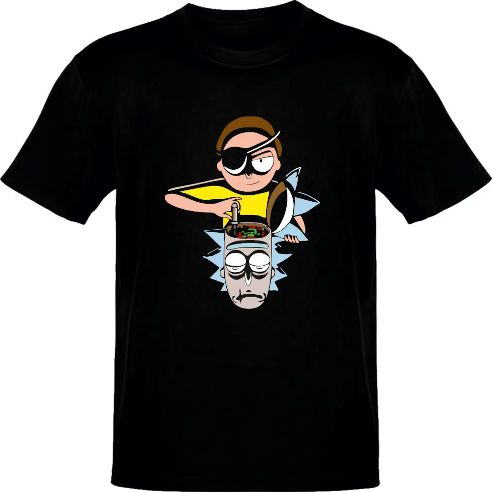 Rick & Morty Brain Treatment Black T-Shirt