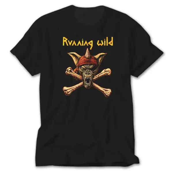 Running Wild Best Of Adrian Black T-Shirt
