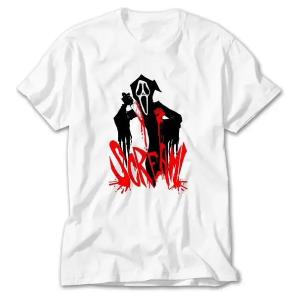Scream Comic White T-Shirt