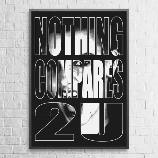 Sinéad O'Connor Nothing Compares 2 U Wall Art Poster