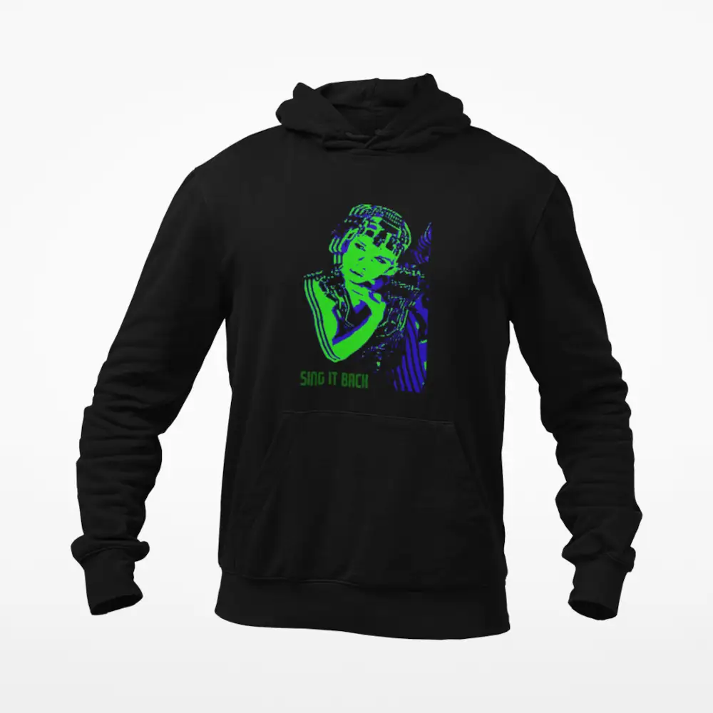 Sing It Back Hoodie, Moloko Sing It Back Black Hoodie