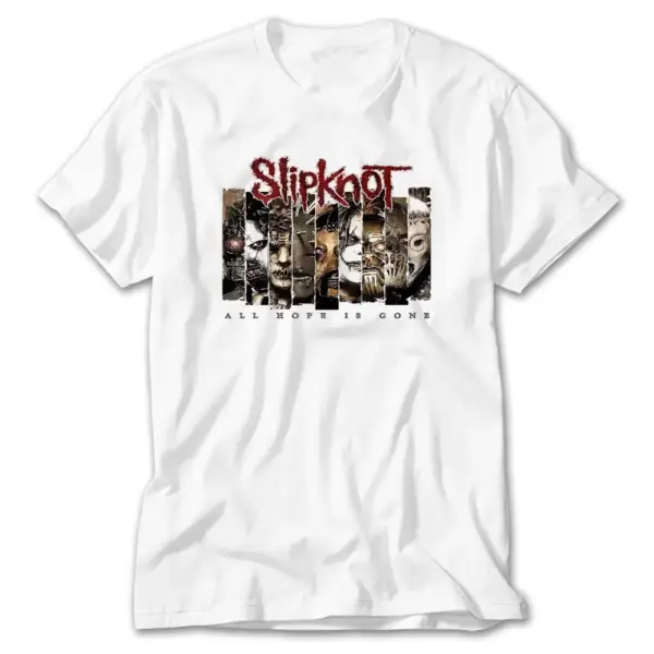 Slipknot All Hope Is Gone White T-Shirt