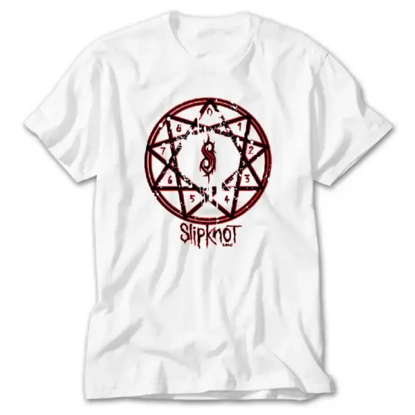 Slipknot Hell Knight White T-Shirt