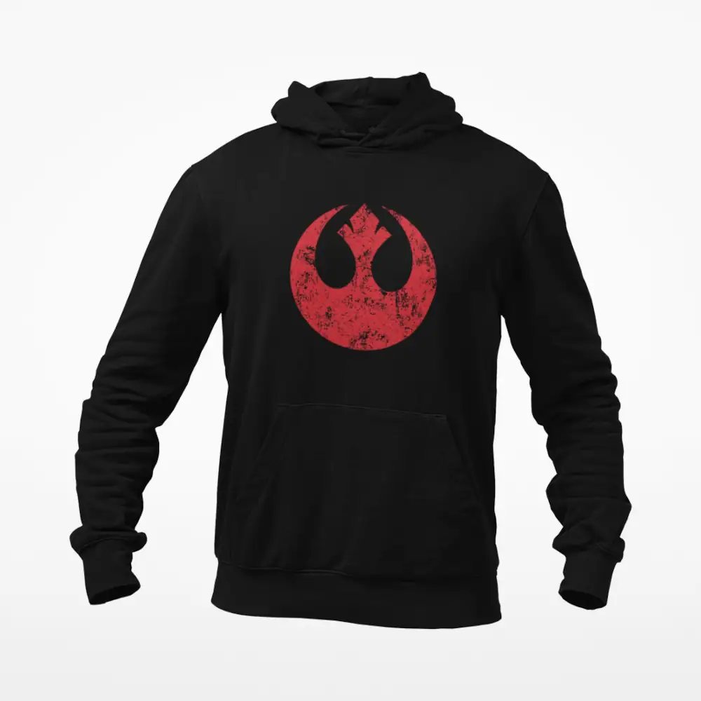 Star Wars Hoodie, Star Wars Rebel Alliance Black Hoodie