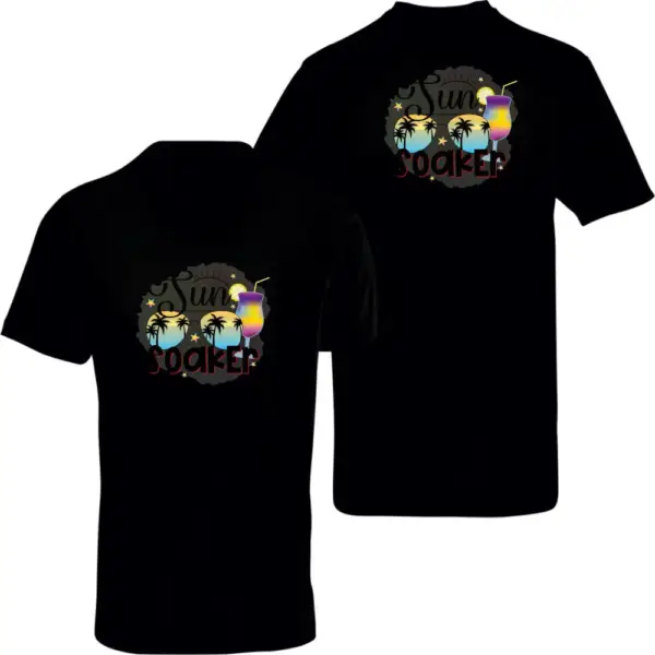 Sun Soaker Black T-Shirt