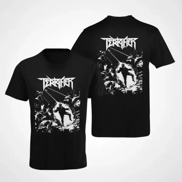 Terrifier T-Shirt, Terrifier Weapons of Thrash Destruction Black Tee Shirt