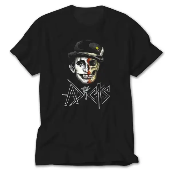 The Addicts Skull Black T-Shirt