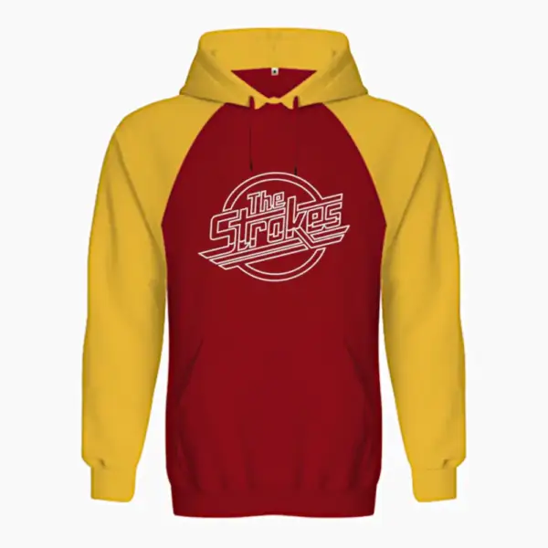 The Strokes Raglan Hoodie, The Strokes Logo Raglan Sweatshirt