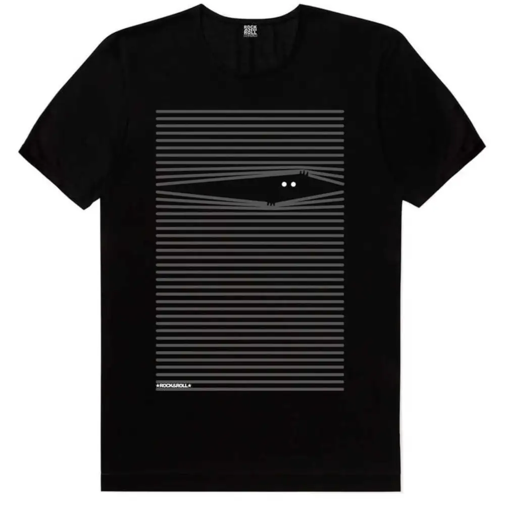 What's Up Short Sleeve Men's Black T-shirt