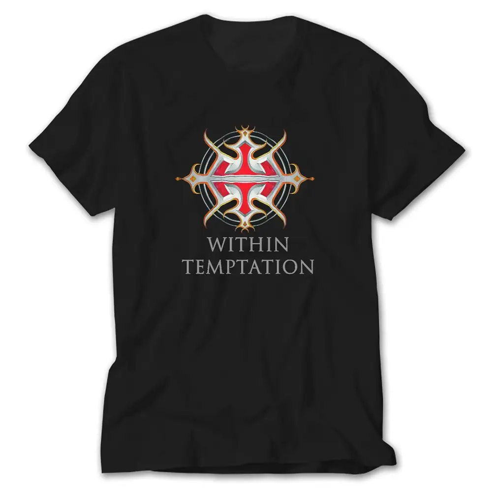 Within Temptation Logo Black T-Shirt