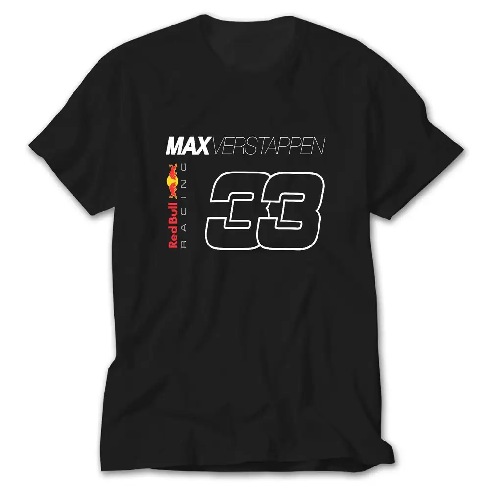F1 33 Max Verstappen Black T-Shirt